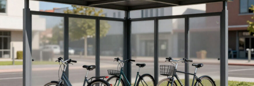 abri vélo sécurisé